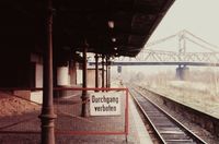 S-Bahnhof Berlin-Gesundbrunnen (Vorortbahnsteig), Datum: 08.01.1984, ArchivNr. 17.14